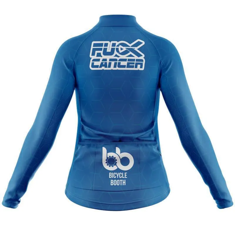 FU Cancer Long Sleeve Club Jersey ( Blue )