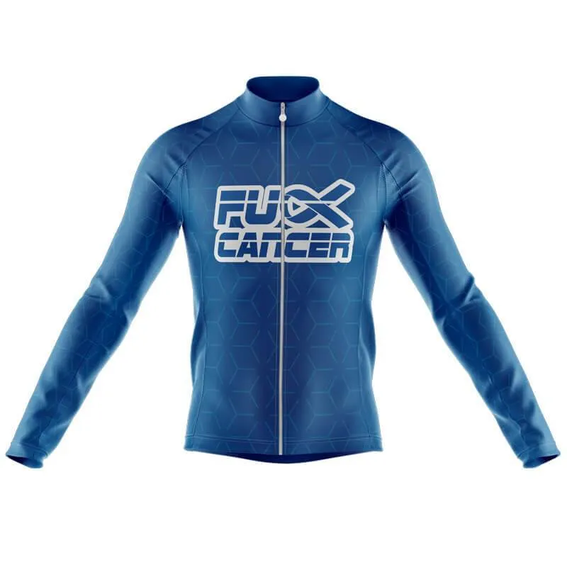 FU Cancer Long Sleeve Club Jersey ( Blue )