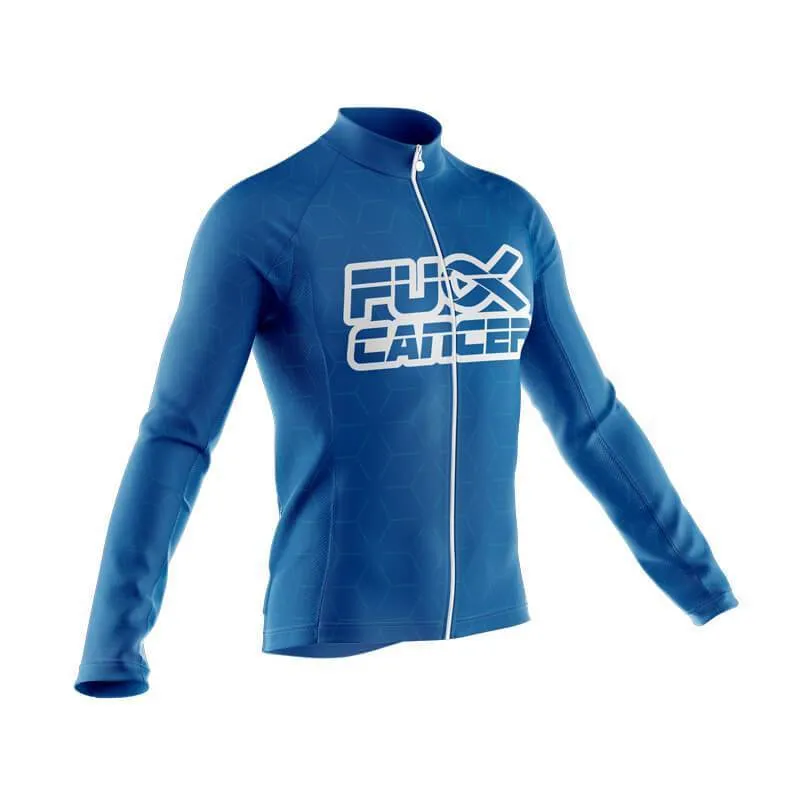 FU Cancer Long Sleeve Club Jersey ( Blue )