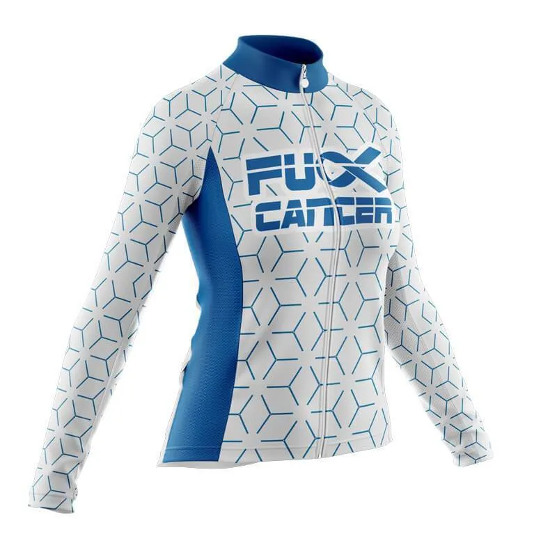 FU Cancer Long Sleeve Club Jersey ( White )