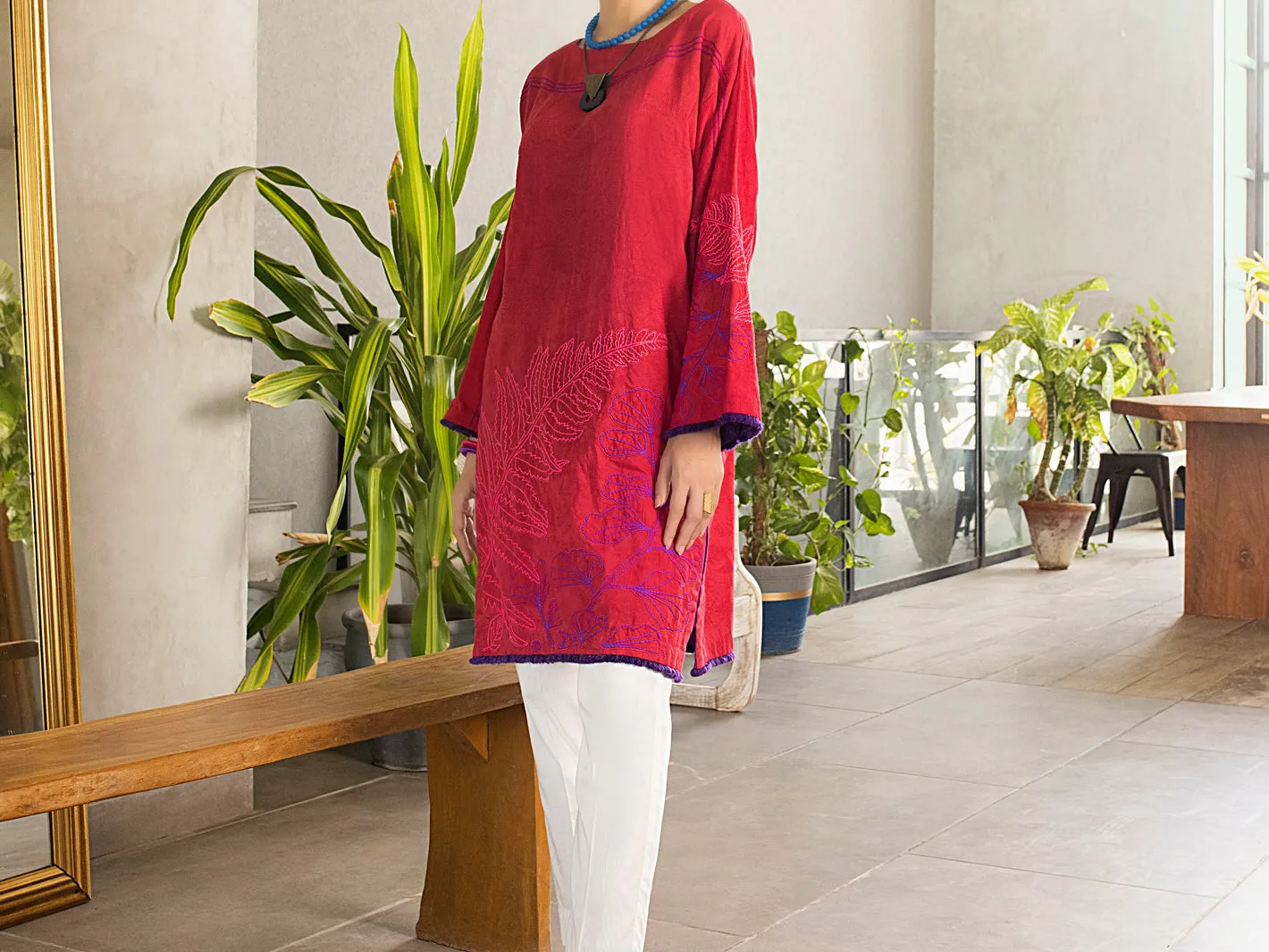 Fuchsia Tunic - AL-LK-789