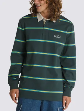 Gatewood Rugstripe Long Sleeve Polo