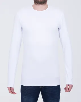 Girav London Long Sleeve Extra Tall T-Shirt (white)