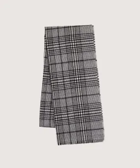 Glen Check Cashmere Scarf