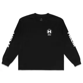 Globe Chest L/S Tee | Black