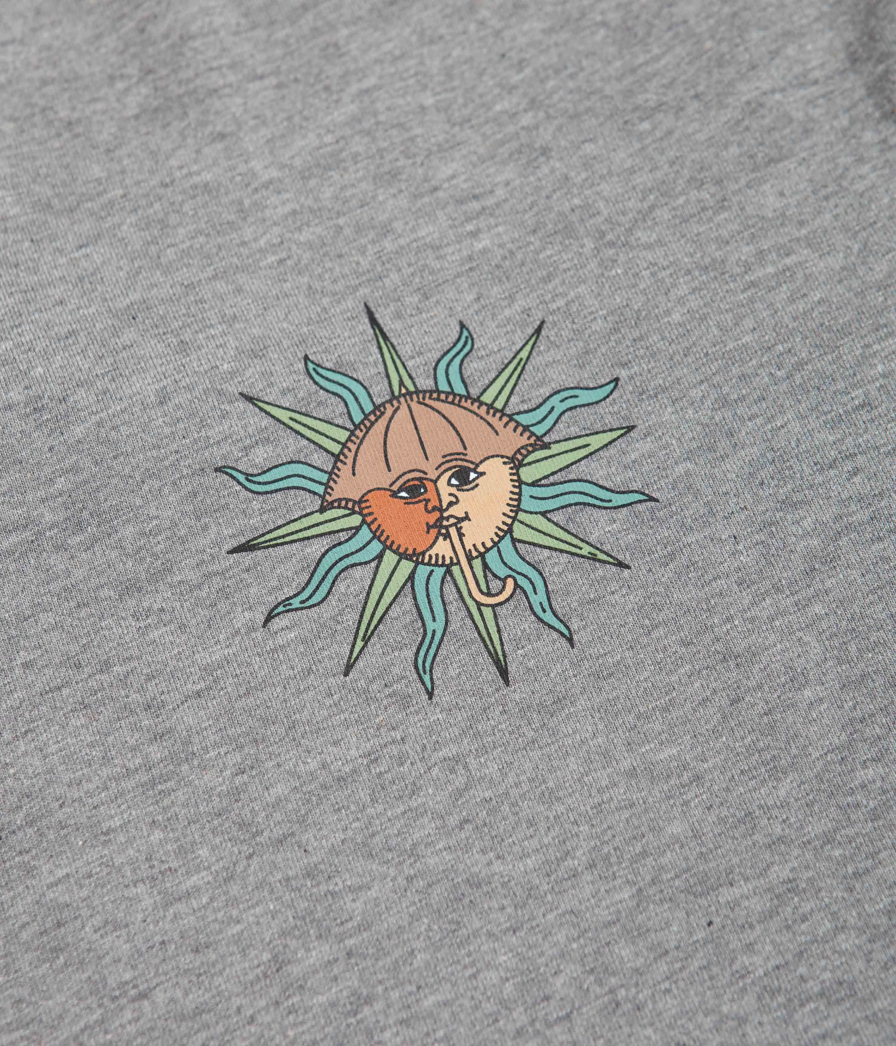 Helas Tarot Long Sleeve T-Shirt - Heather Grey