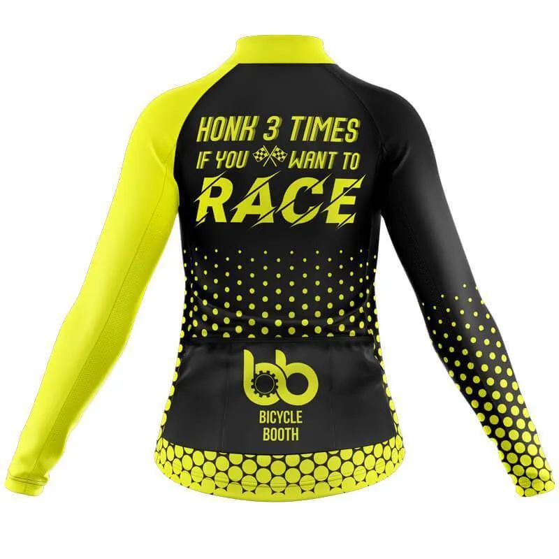 Honk 3 Times Long Sleeve Club Jersey