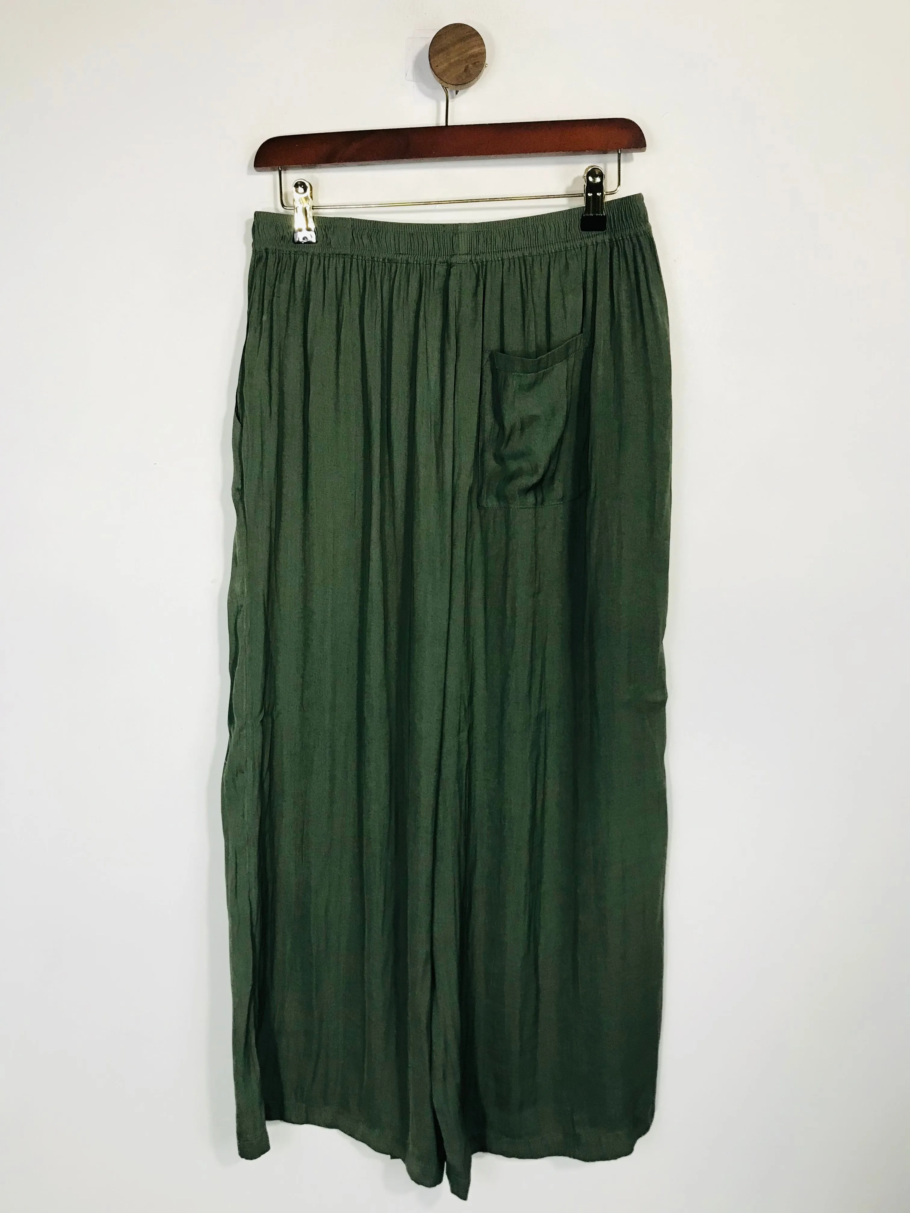 Hush Women's Crop Culottes Trousers NWT | UK12 | Green