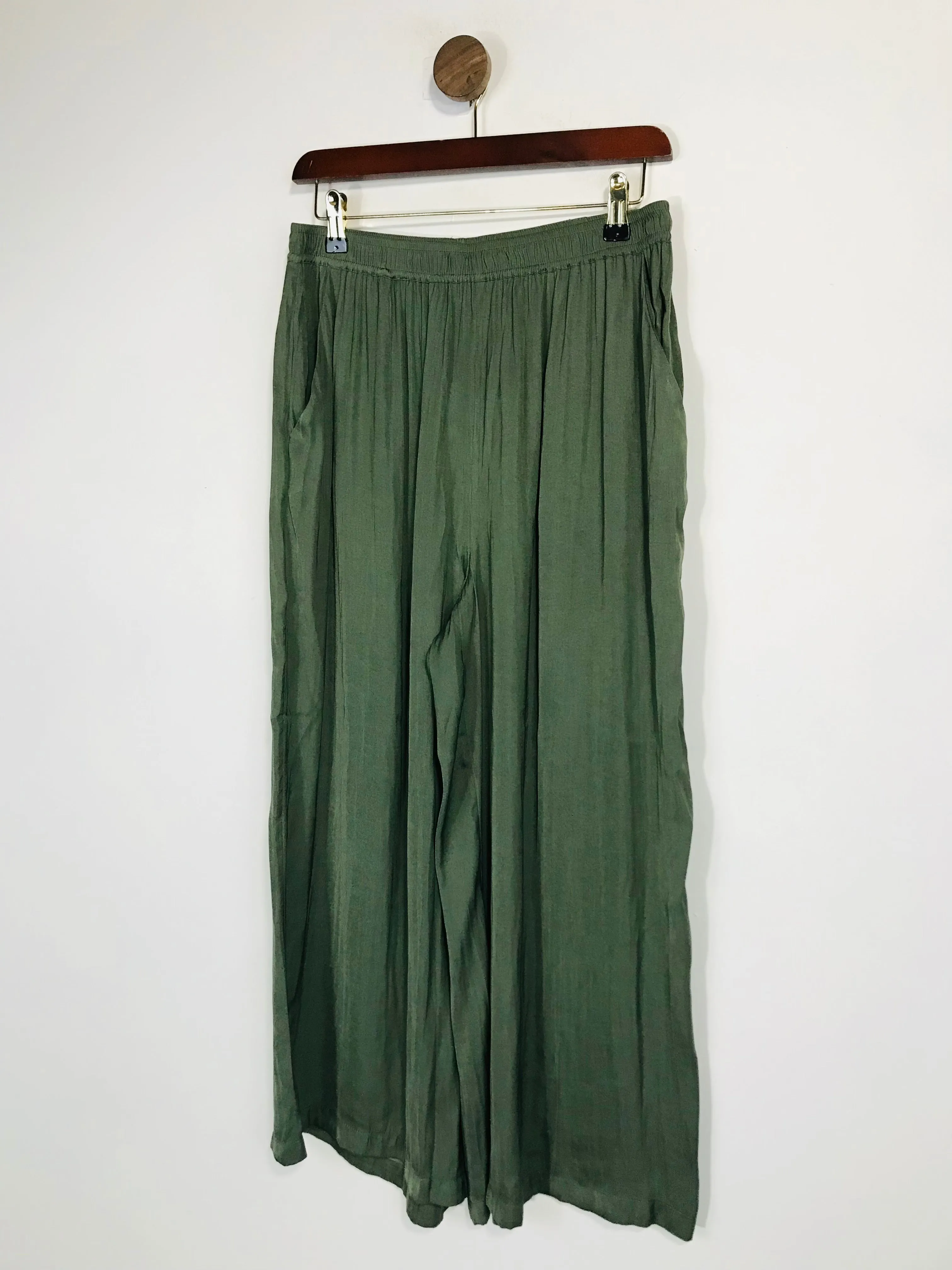 Hush Women's Crop Culottes Trousers NWT | UK12 | Green