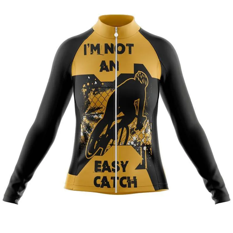 I'm not an easy catch (V3) Long Sleeve Club Jersey