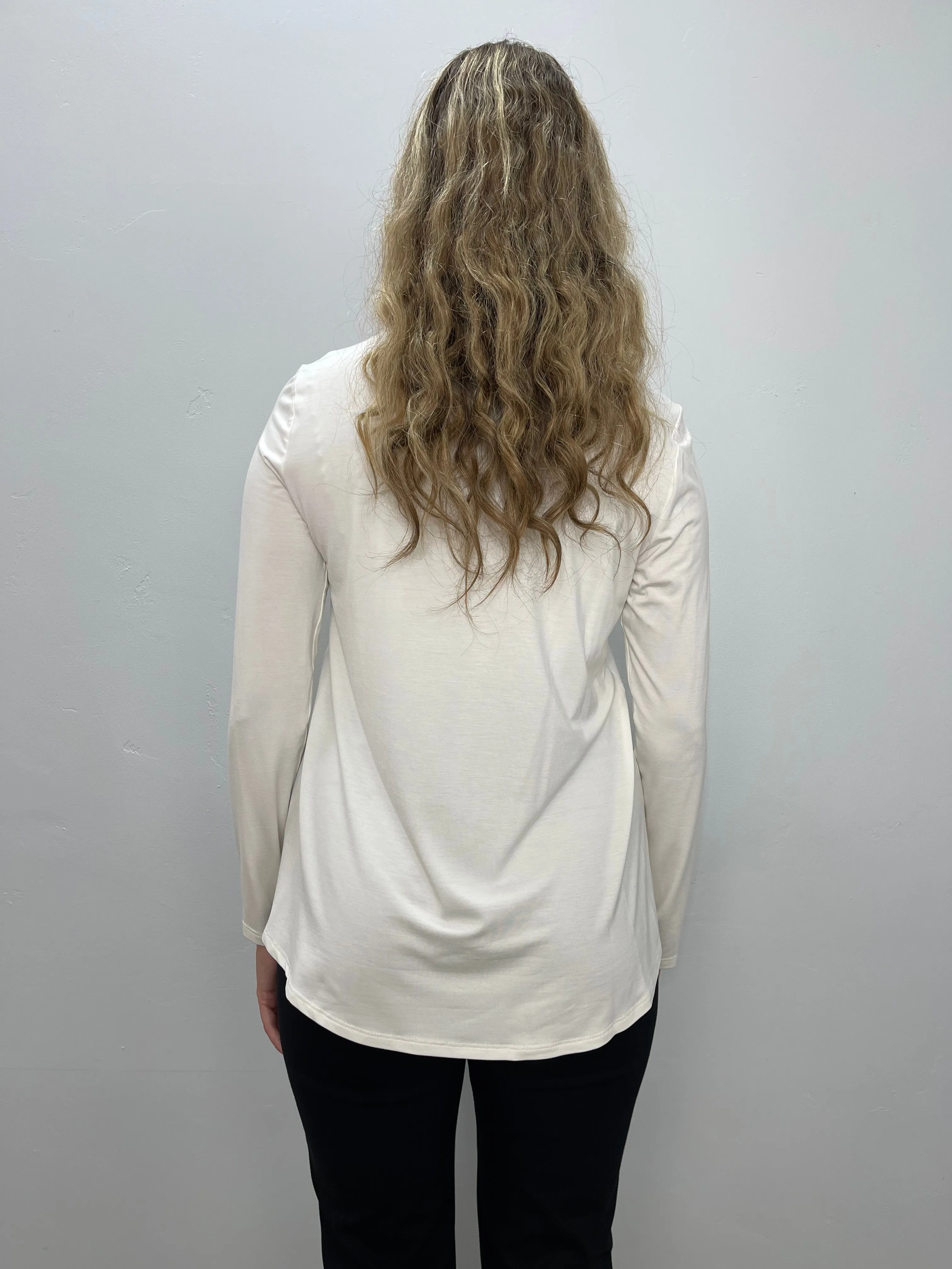 Ivory Long Sleeve Tee