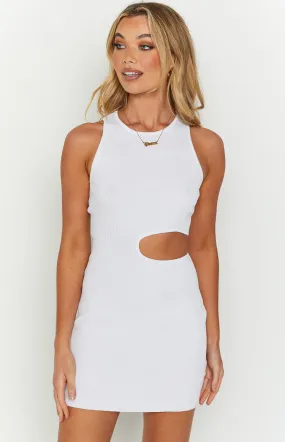 Jacinta White Cut Out Mini Dress