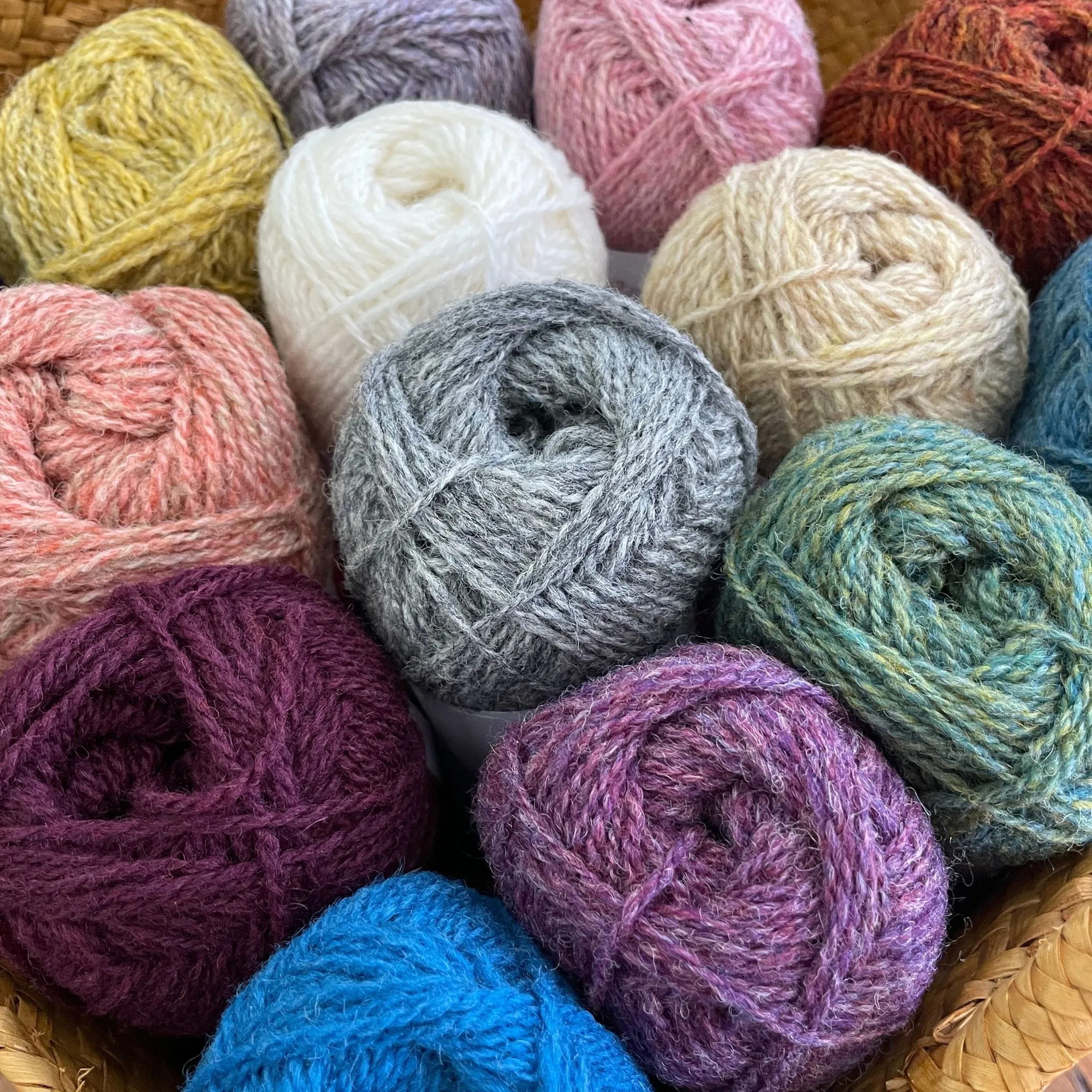 Jamieson & Smith 2 ply Jumper Weight Yarn - COLORS