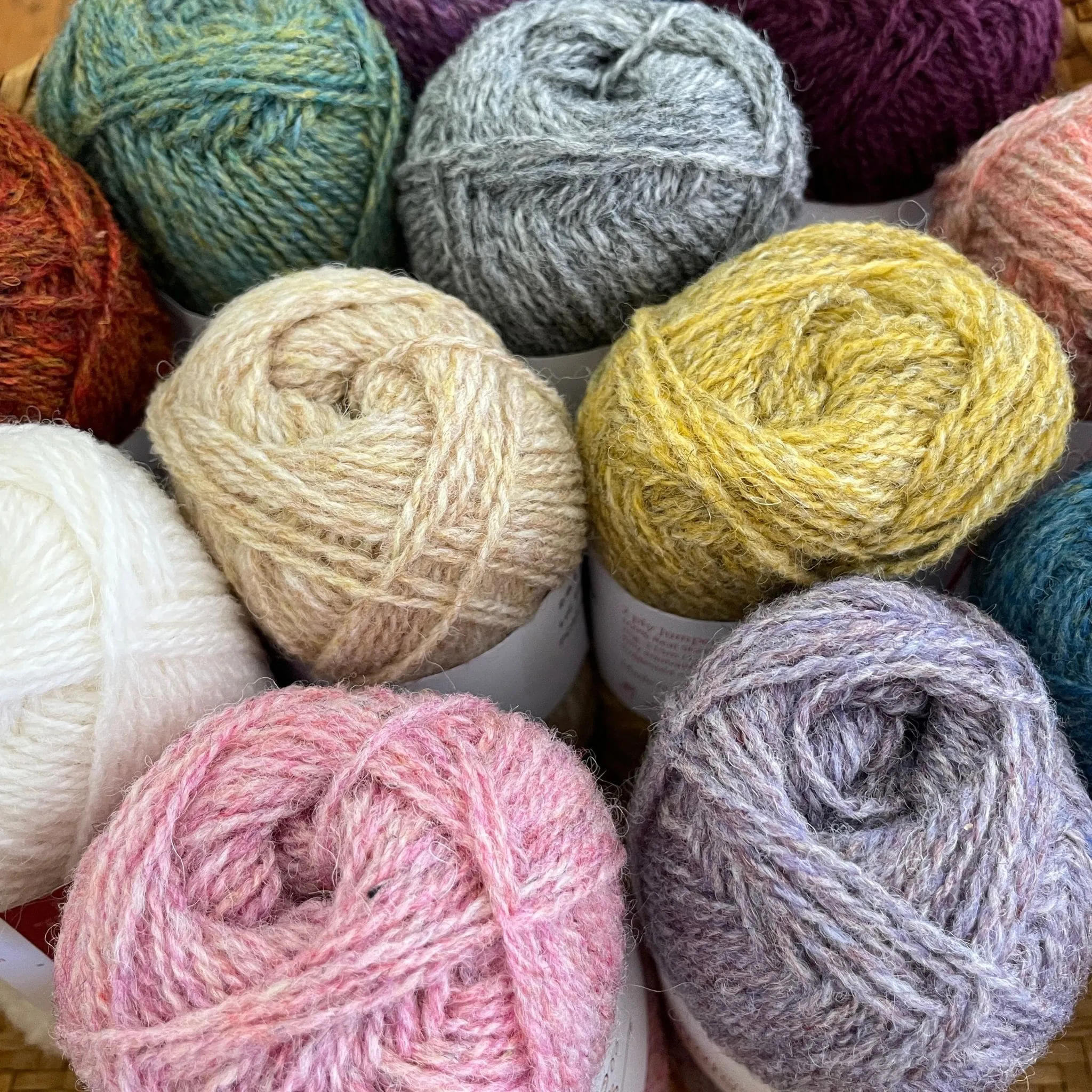 Jamieson & Smith 2 ply Jumper Weight Yarn - COLORS