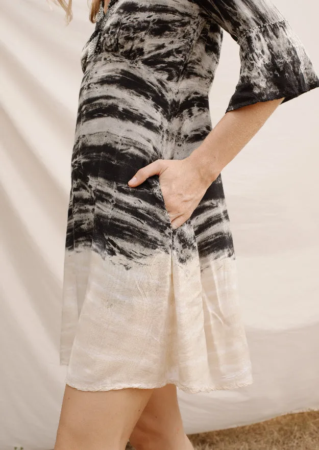 Jasmine Tunic Dress // Petricor Tie Dye