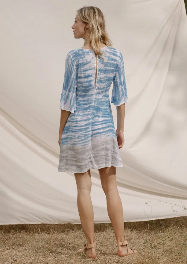 Jasmine Tunic Dress // Petricor Tie Dye