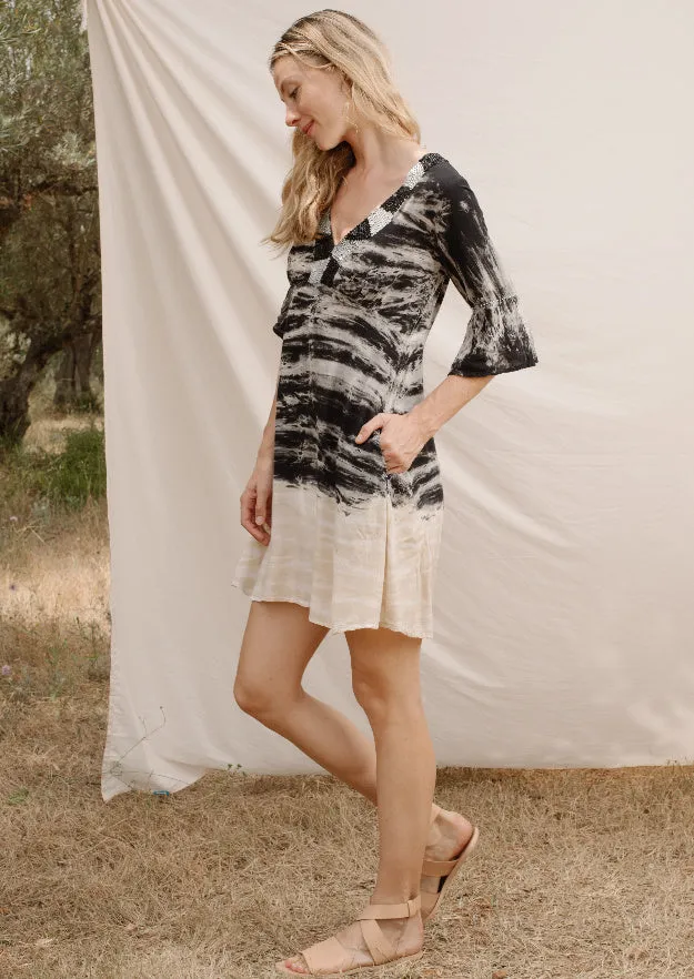 Jasmine Tunic Dress // Petricor Tie Dye