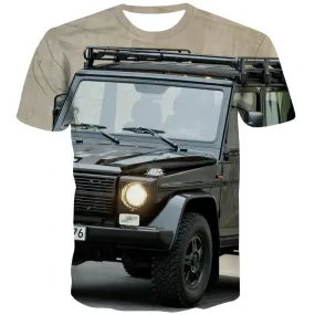 Jeep T-shirt Men Offroad Shirt Print car Tshirts Casual Short Sleeve summer Tops