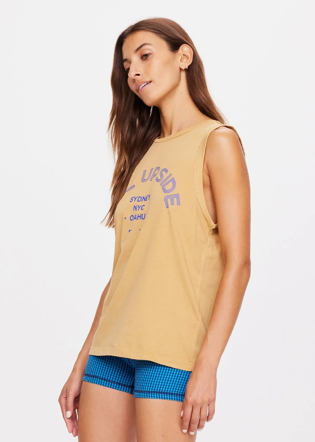 Jetset Jeet Tank | Sand