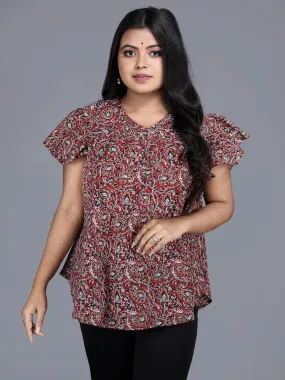 Kalamkari Printed Cotton Top