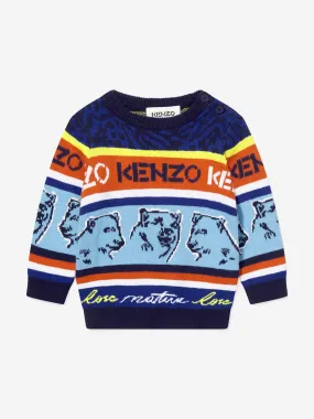 KENZO Baby Boys Multi Iconics Jumper