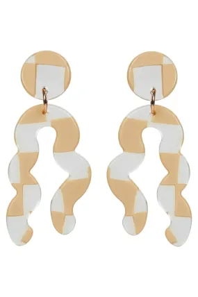 Kit Curvy Earring Ivory