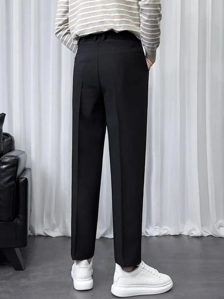 Korean Classic Straight-Fit Bottoms