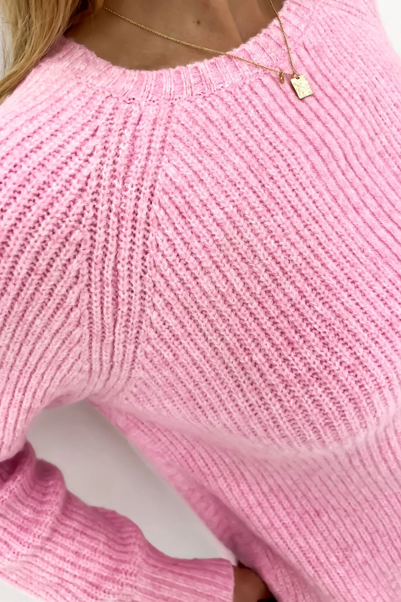 Kylie Knit Jumper Pink