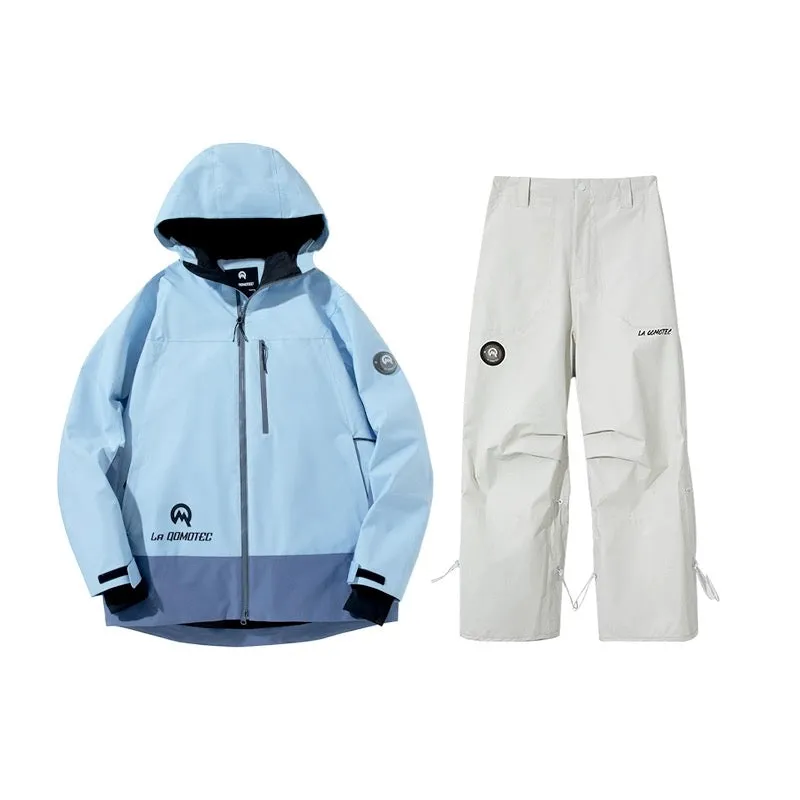 La Qomotec Haze Blue Snowboarding/Skiing Suit