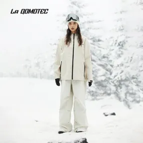 LA QOMOTEC Ivory 3L Snowboarding&Skiing Suit