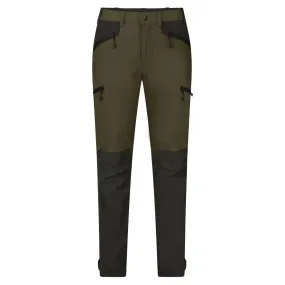 Larch Stretch Lady Trousers - Grizzly Brown/Duffel Green by Seeland