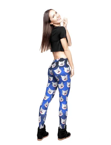 LAUGHING CATS LEGGINGS