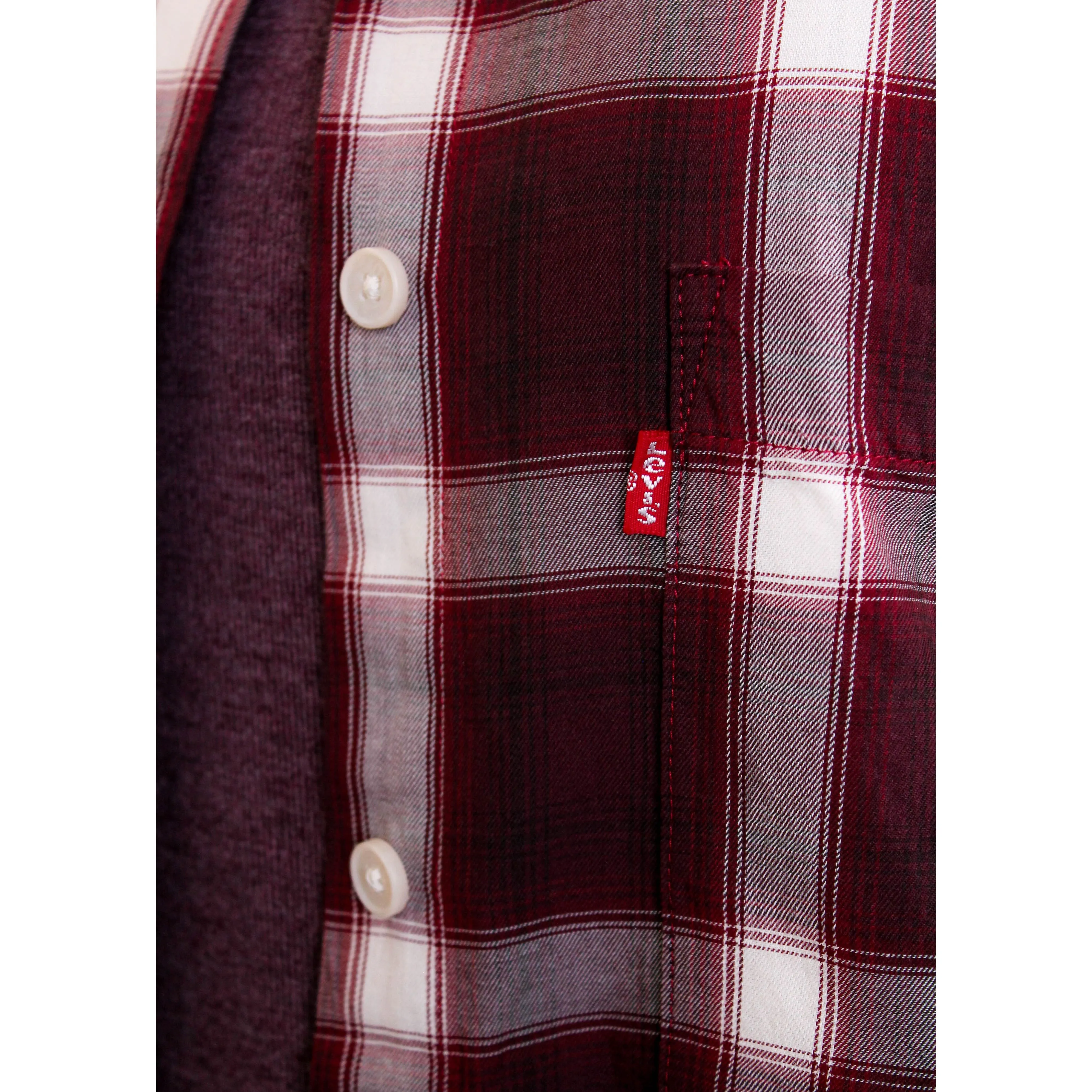 Levi's Long Sleeve Plaid Shirt