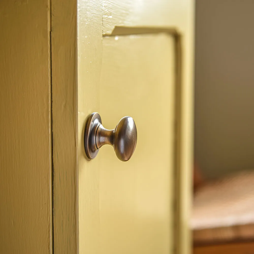 Light Antique Brass Cabinet Knob