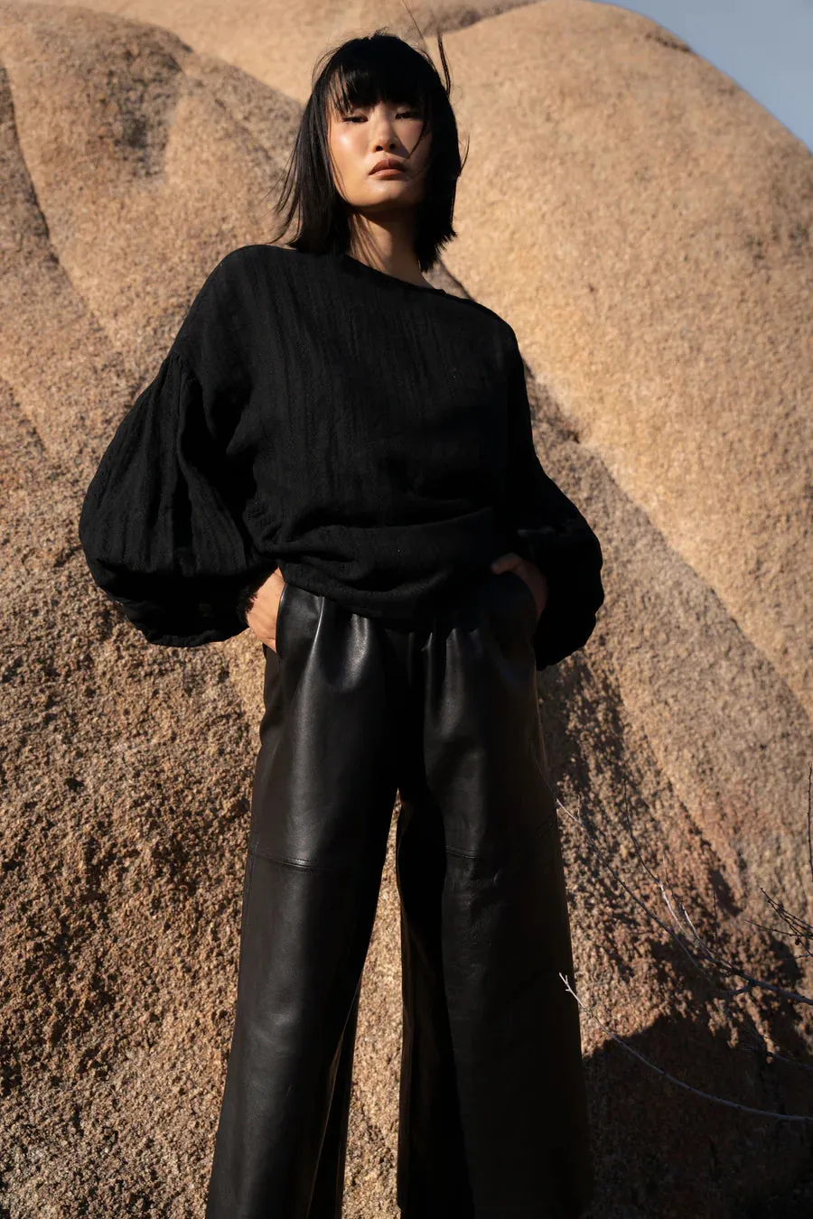 Lois Leather Pant