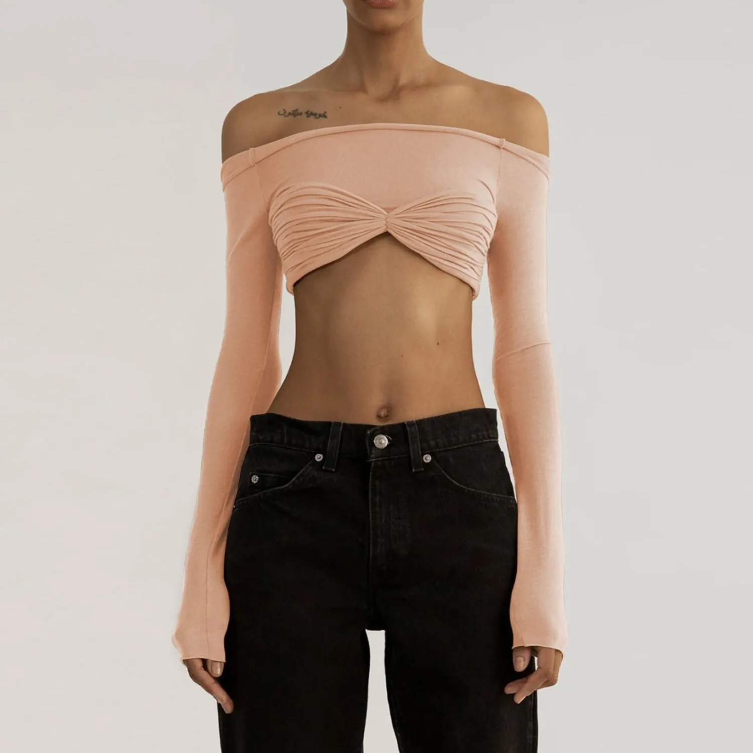 Make Me Blank Crop Top