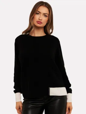 Maya Pop Cashmere Round Neck