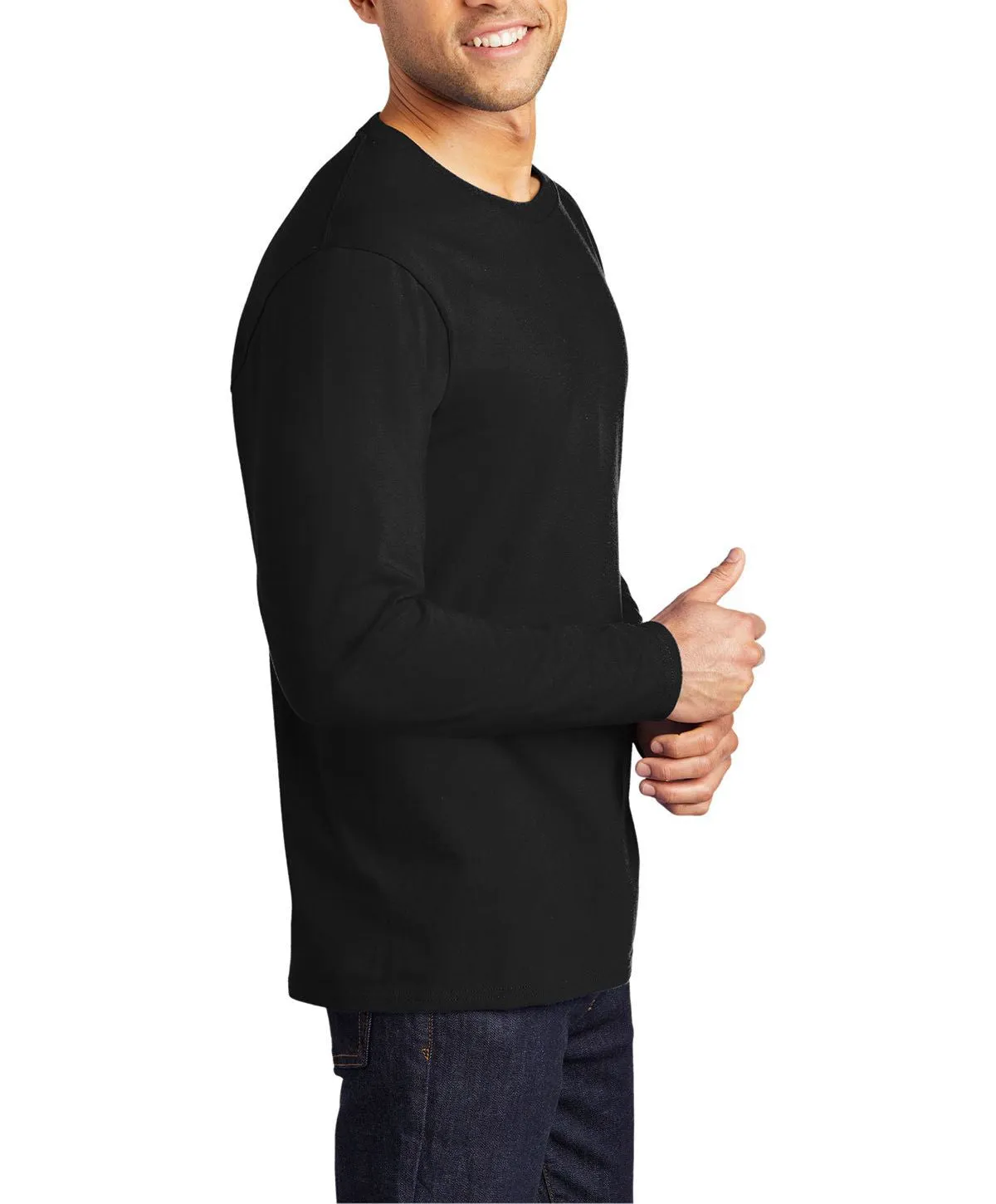 Men's Long Sleeve Bouncer Crew Neck T-Shirt