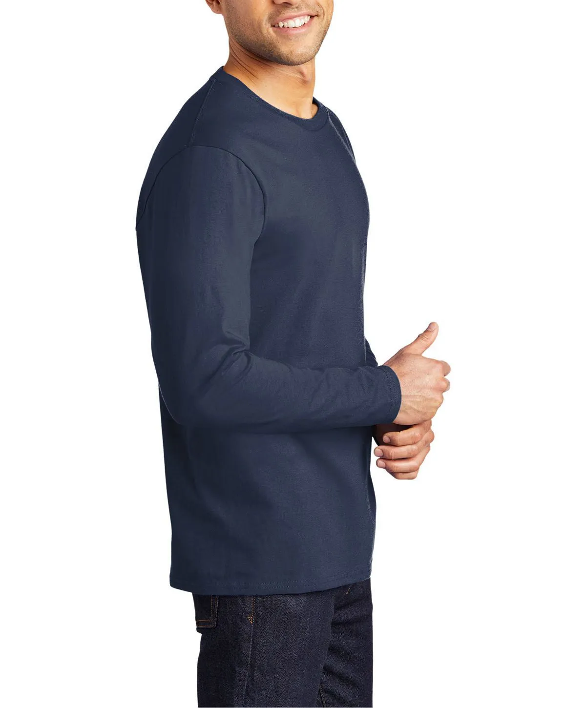 Men's Long Sleeve Bouncer Crew Neck T-Shirt