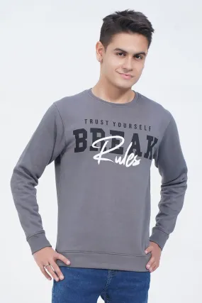 Mens "DOUGER" Crewneck Long Sleeve Sweatshirt