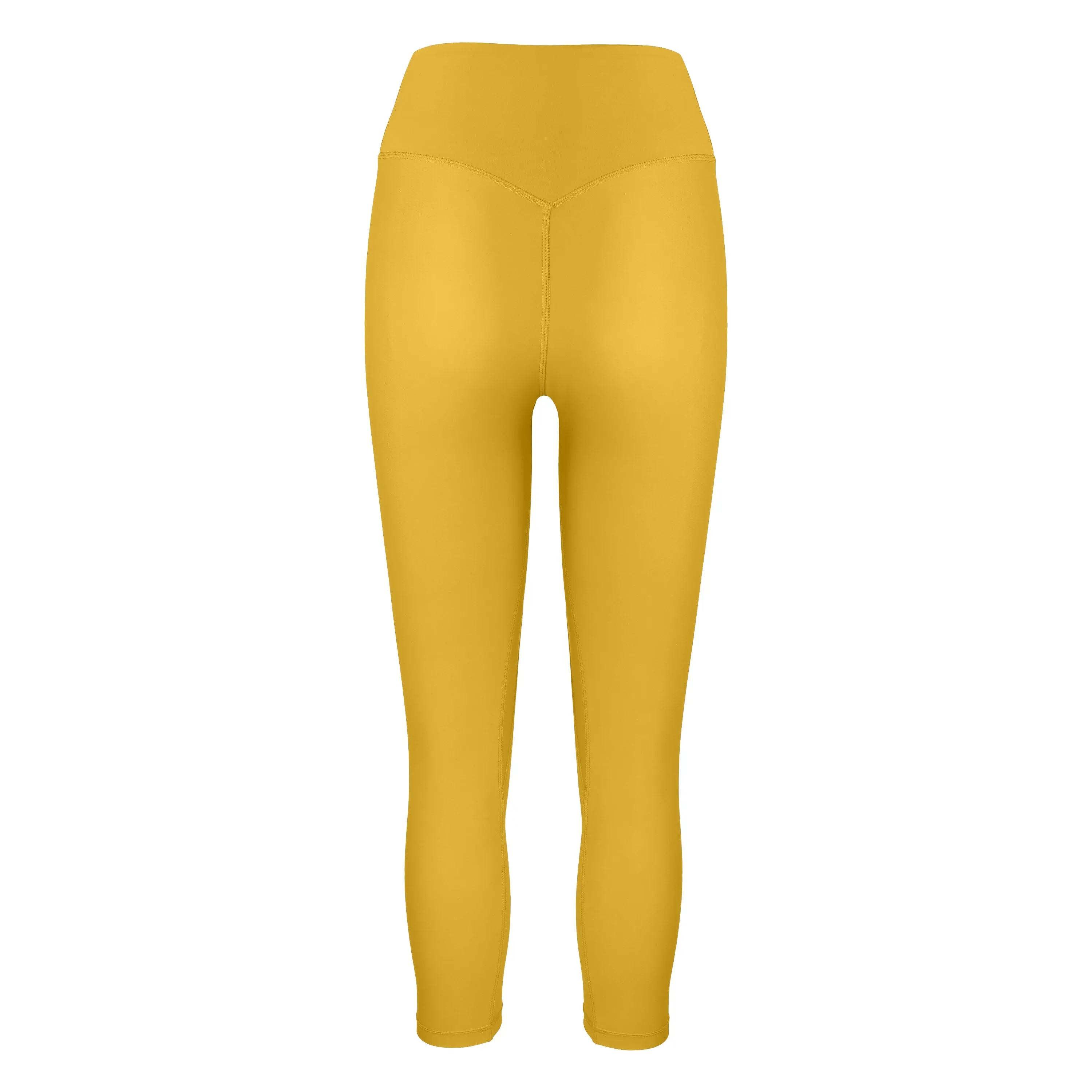 Mila 7/8 Length Leggings | Recycled Nylon | Mustard