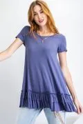 Nancy Ruffle Tunic