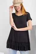 Nancy Ruffle Tunic