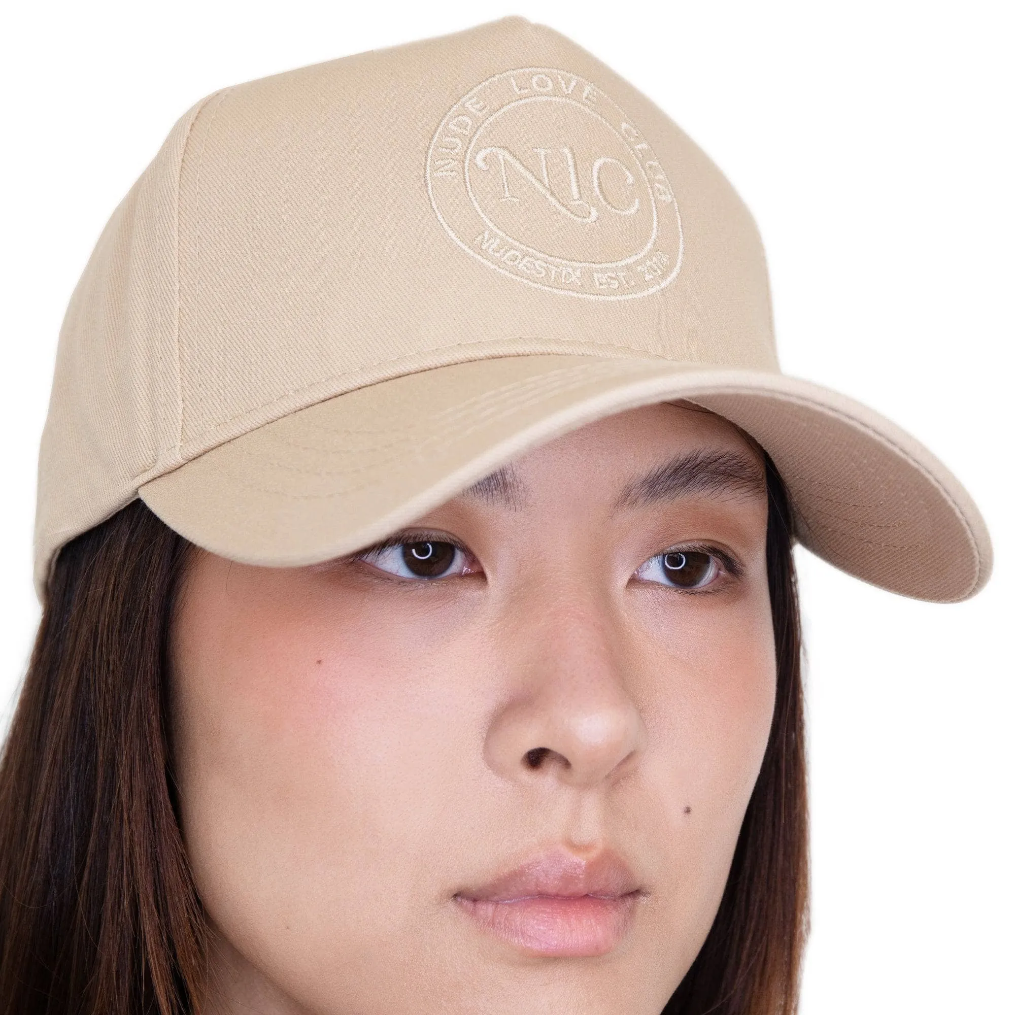 NUDE LOVE CLUB EMBLEM TRUCKER HAT