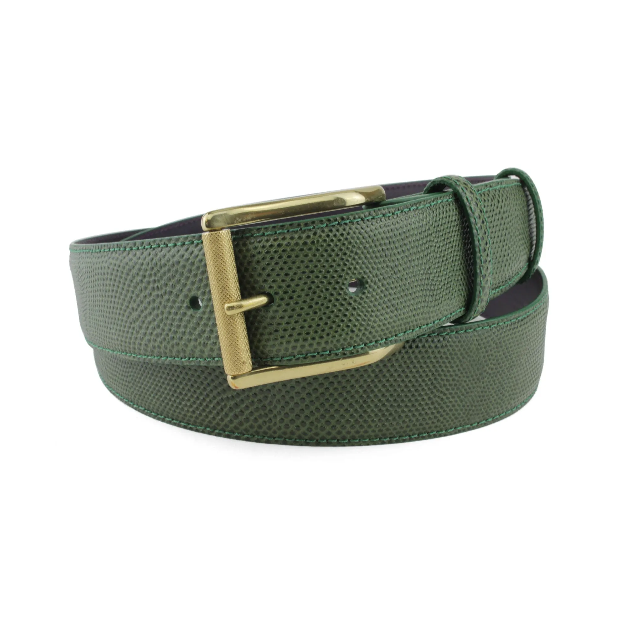 Olive Carung Texture Roller Belt