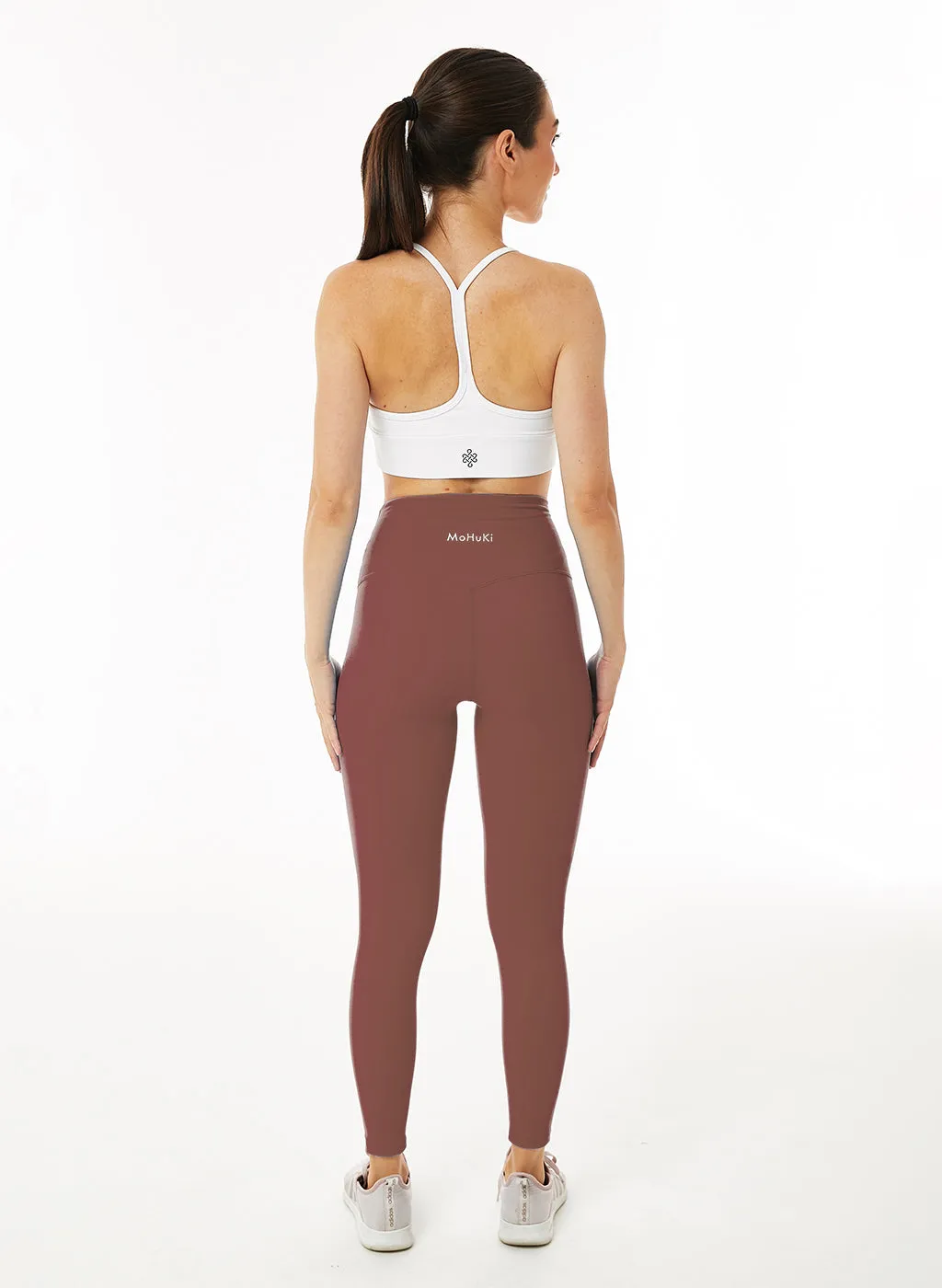 Olivia High Waisted Legging - Chocolate