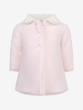 Paz Rodriguez Baby Girls Knitted Wool Blend Coat