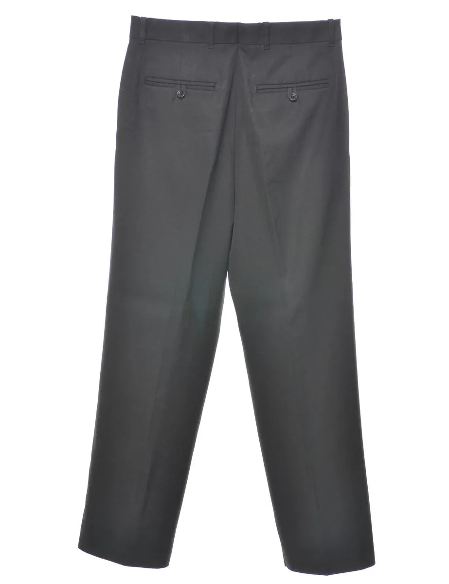 Perry Ellis Black Classic Suit Trousers - W30 L29