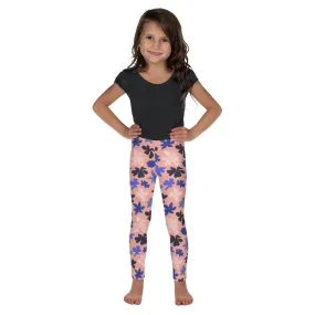 Pink Floral Kid's Leggings