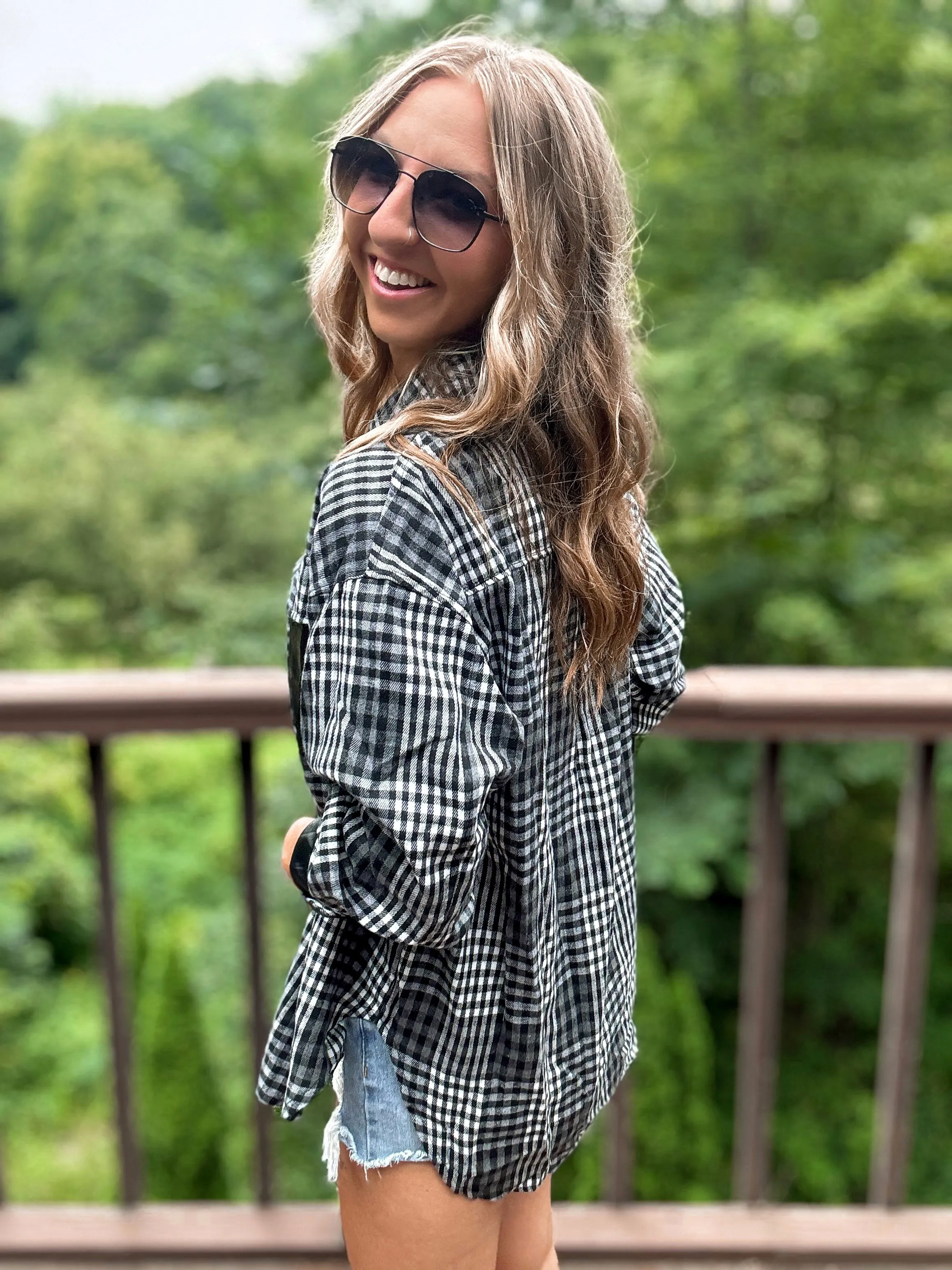 Plaid Perfection Button-Up